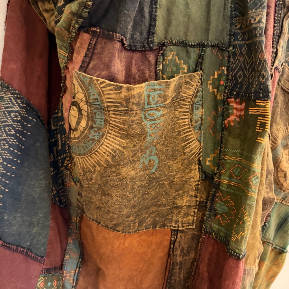 Gardenbelle Shop Patchwork Cotton Duster Thailand… - image 6